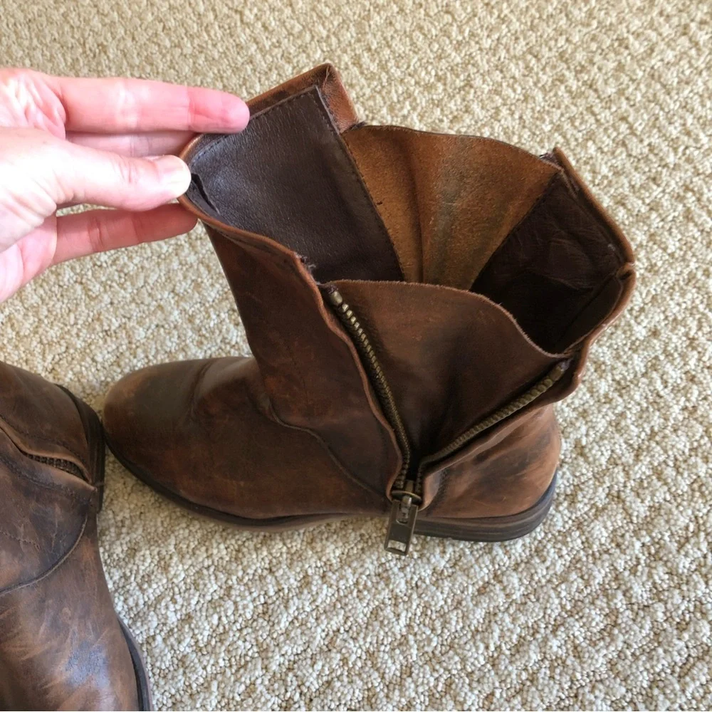 Women’s All Leather Boots - Picture 5 of 11